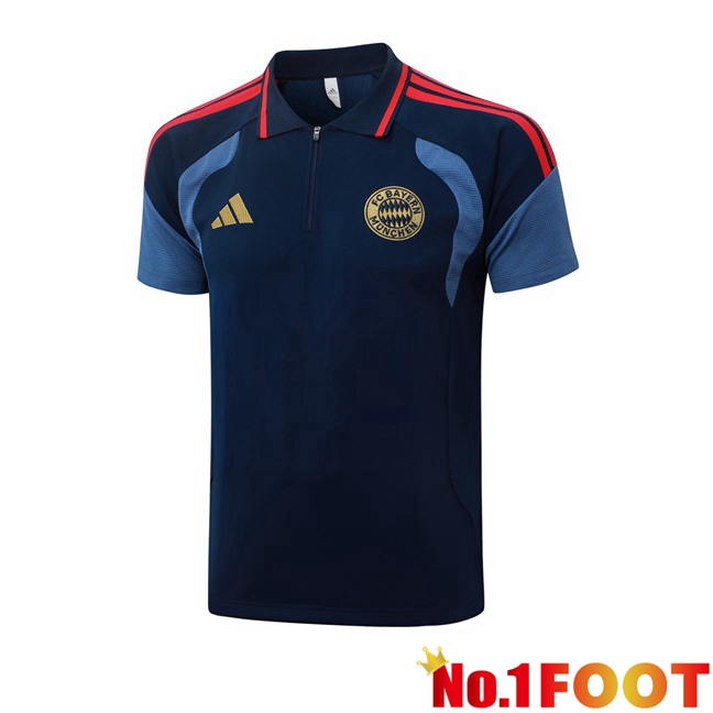 Bayern Munich Soccer Polo Blue Royal 2026/2027