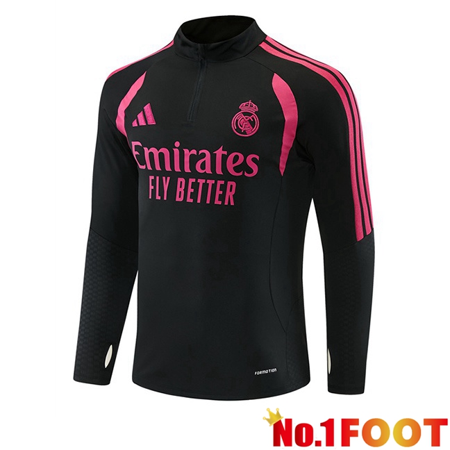 Real Madrid Training Sweatshirt Black 2026/2027
