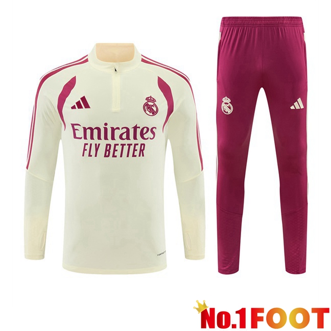 Real Madrid kit Training Tracksuit Yellow 2026/2027
