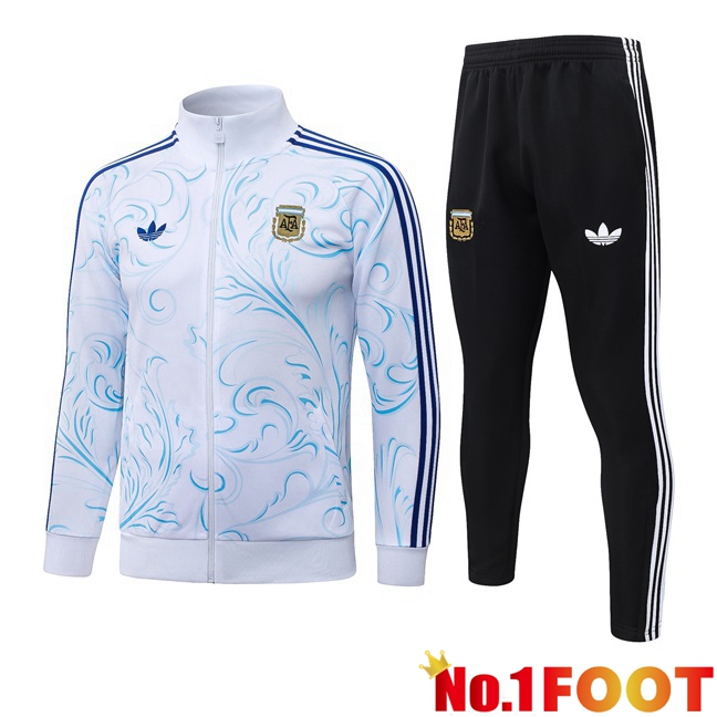 Argentina kit Training Tracksuit - Training Jacket White 2026/2027