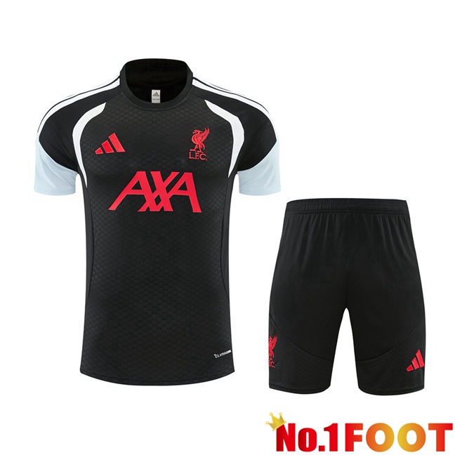 FC Liverpool kit Training T Shirt + Shorts Black 2026/2027