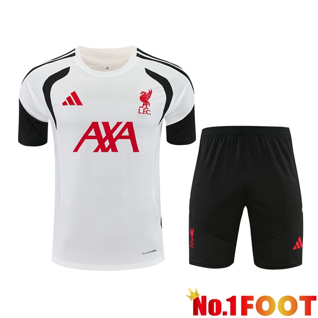 FC Liverpool kit Training T Shirt + Shorts White 2026/2027