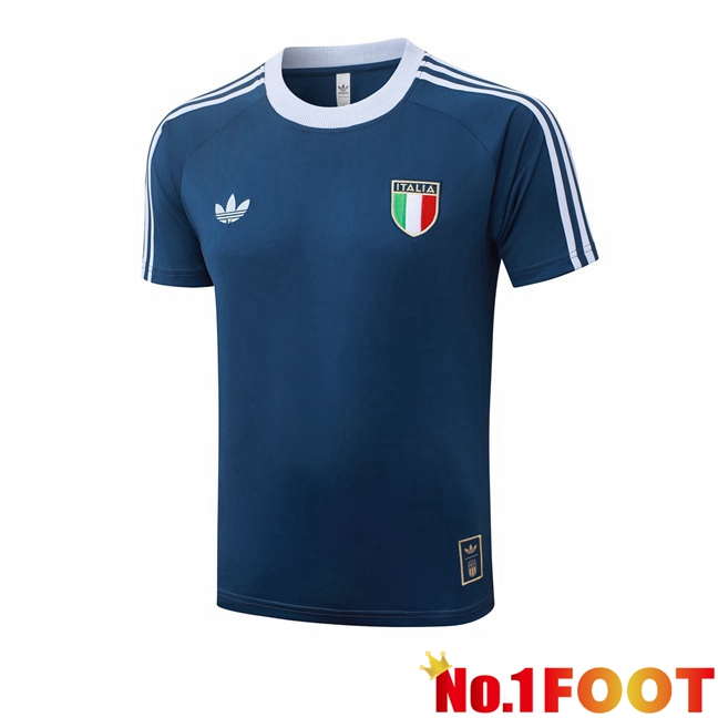 Italy Training T Shirt Blue Royal 2026/2027