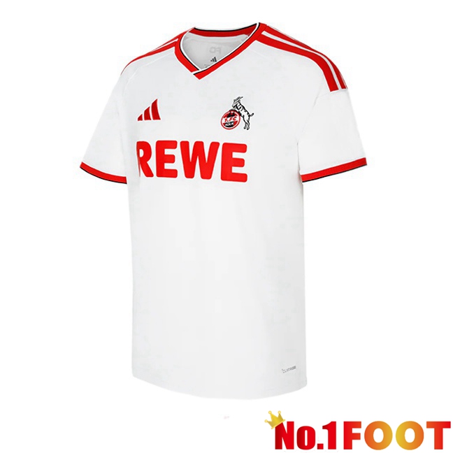 FC Koln Home Soccer Jersey Red White 2026/2027
