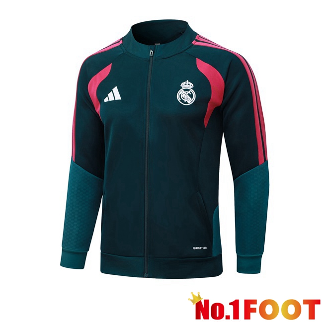 Real Madrid Training Jacket Green 2026/2027