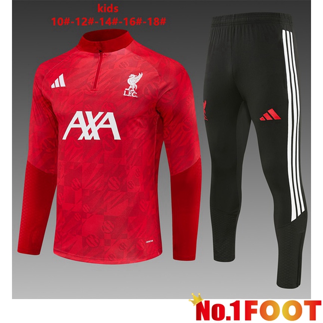 FC Liverpool Kids kit Training Tracksuit Red 2026/2027
