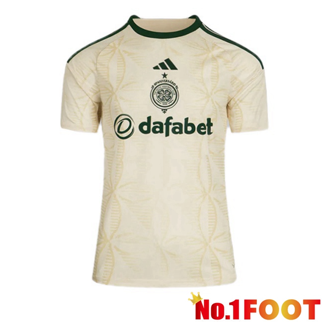 Celtic FC Third Soccer Jersey Yellow 2026/2027