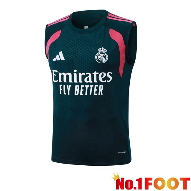 Real Madrid Gilet Soccer Green 2026/2027