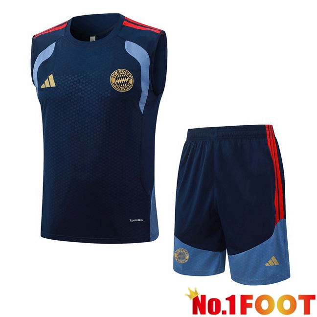 Bayern Munich Gilet Soccer+ Shorts Blue Royal 2026/2027
