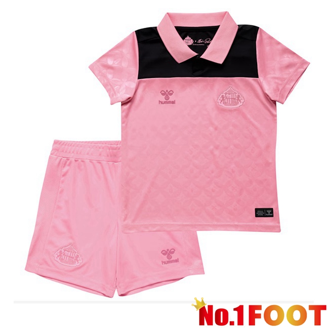 Sunderland AFC Kids Away Soccer Jersey Pink 2026/2027