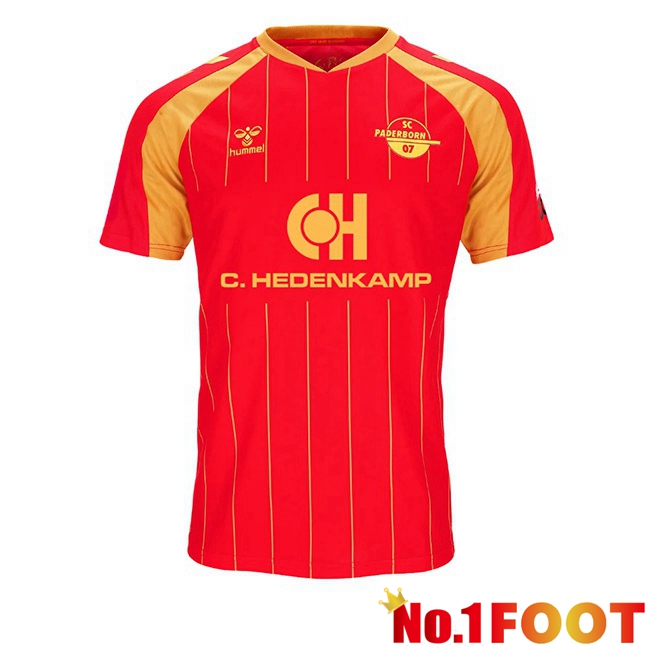 SC Paderborn 07 Away Soccer Jersey Red 2026/2027