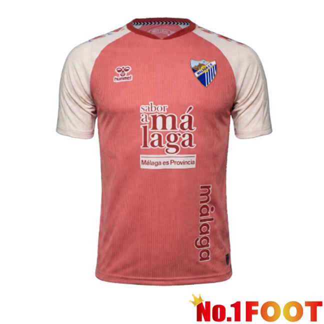 Malaga Away Soccer Jersey Pink 2026/2027