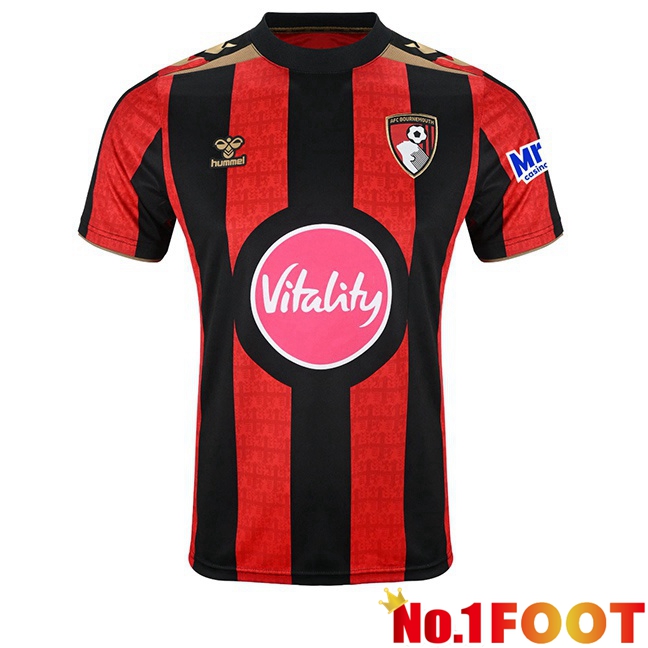 AFC Bournemouth Home Soccer Jersey Red Black 2026/2027