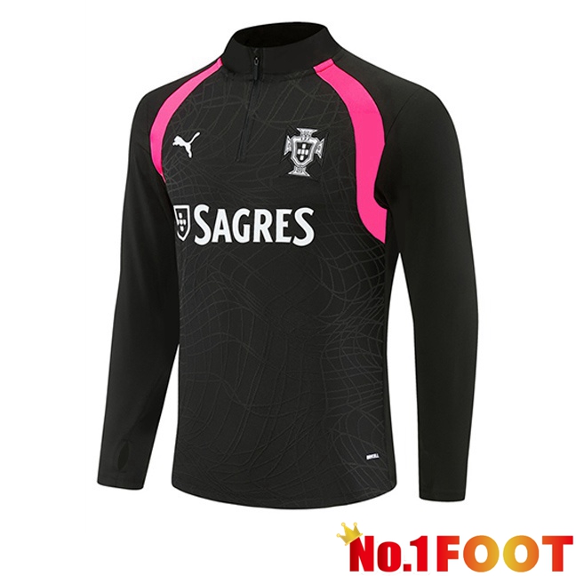 Portugal Training Sweatshirt Black 2026/2027