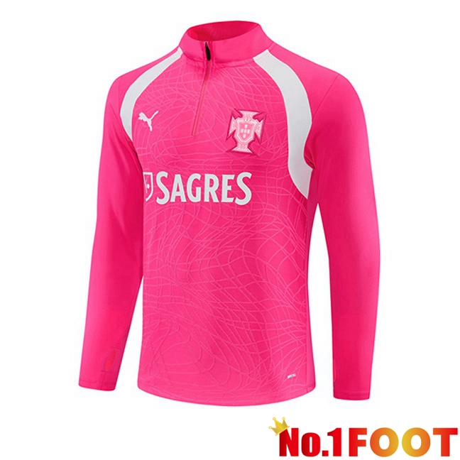 Portugal Training Sweatshirt Pink 2026/2027