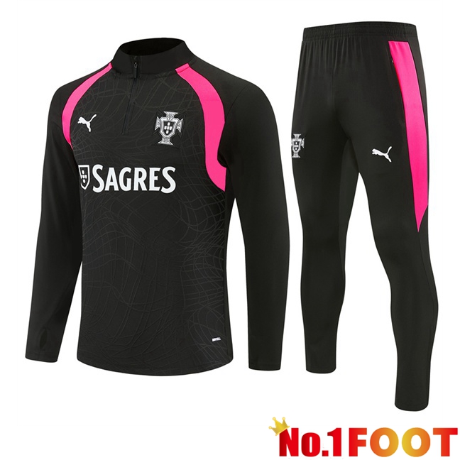 Portugal kit Training Tracksuit Black 2026/2027