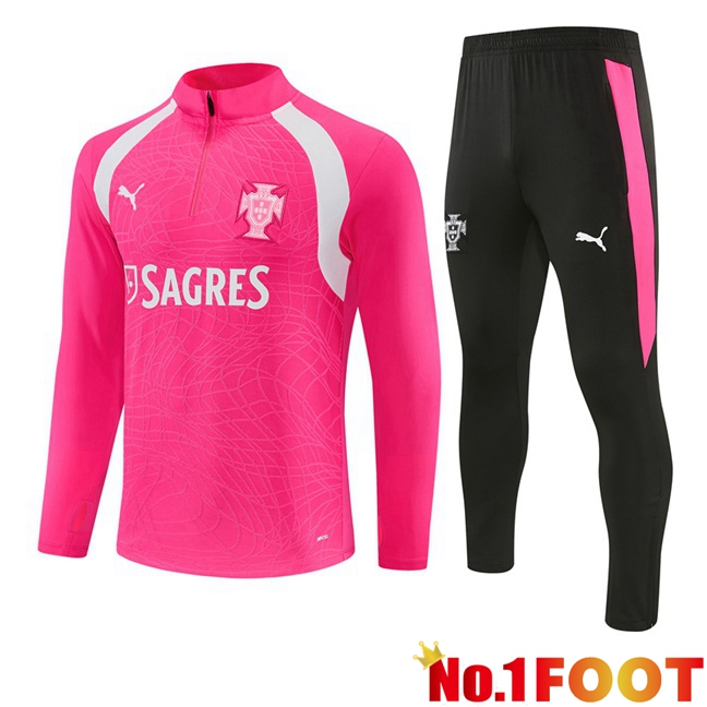 Portugal kit Training Tracksuit Pink 2026/2027
