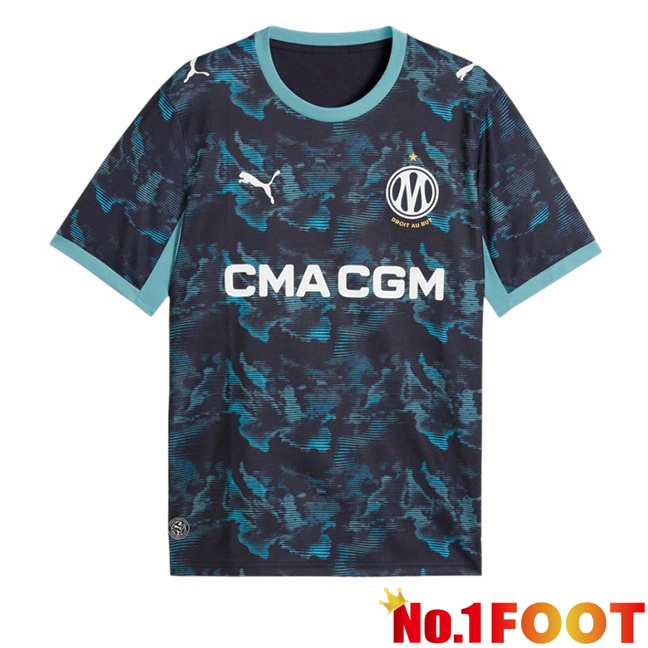 Marseille OM Away Soccer Jersey Blue Royal 2026/2027