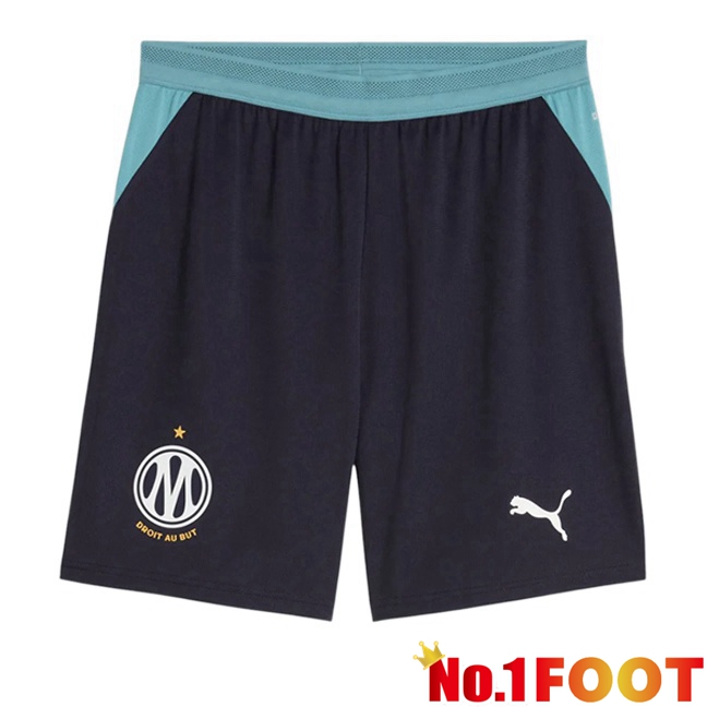 Marseille OM Away Soccer Shorts Blue Royal 2026/2027