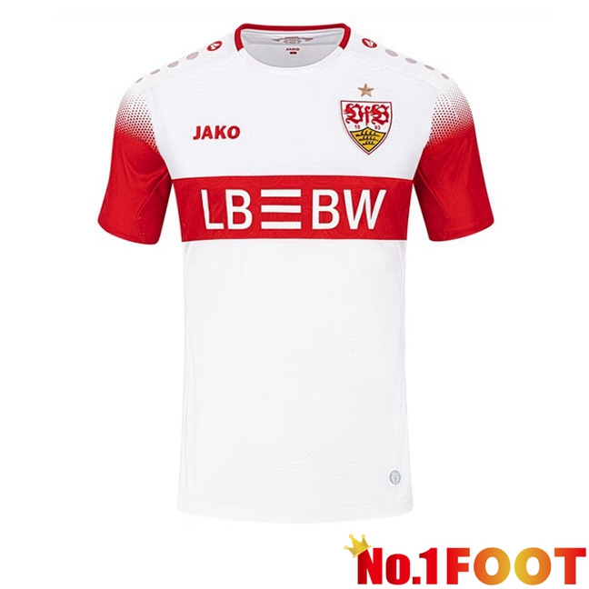 VfB Stuttgart Home Soccer Jersey White 2026/2027