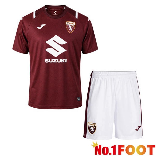 Torino FC Kids Home Soccer Jersey Brown 2026/2027