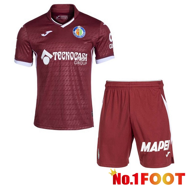 Getafe CF Kids Away Soccer Jersey Brown 2026/2027