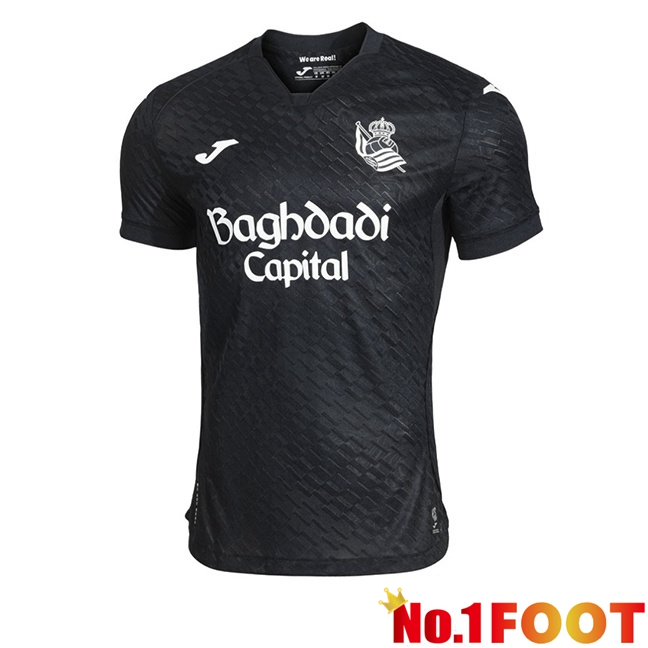 Real Sociedad Away Soccer Jersey Black 2026/2027