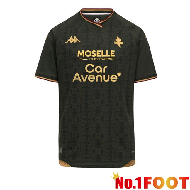 FC Metz Third Soccer Jersey Black 2026/2027