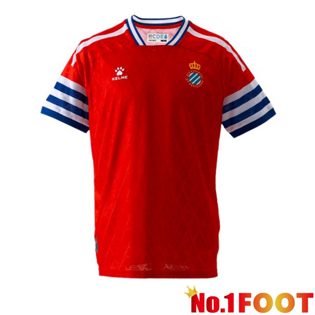 RCD Espanyol Away Soccer Jersey Red 2026/2027