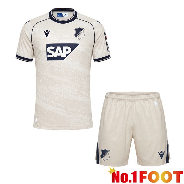 TSG Hoffenheim Kids Away Soccer Jersey White 2026/2027