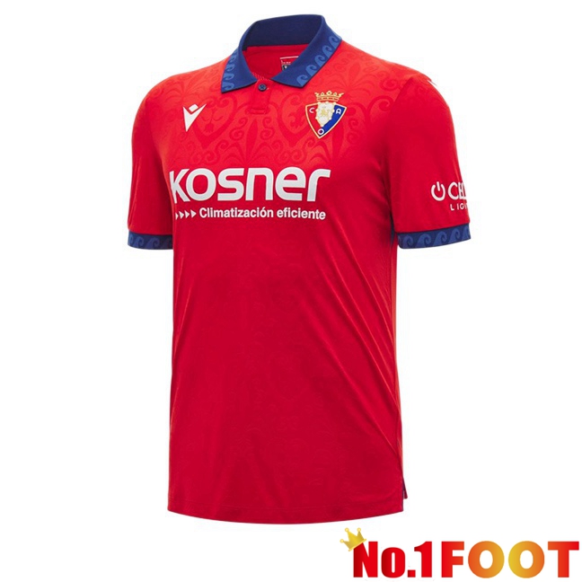 CA Osasuna Home Soccer Jersey Red 2026/2027
