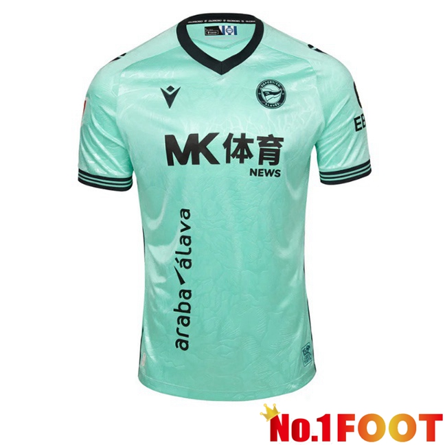 Deportivo Alaves Third Soccer Jersey Green 2026/2027