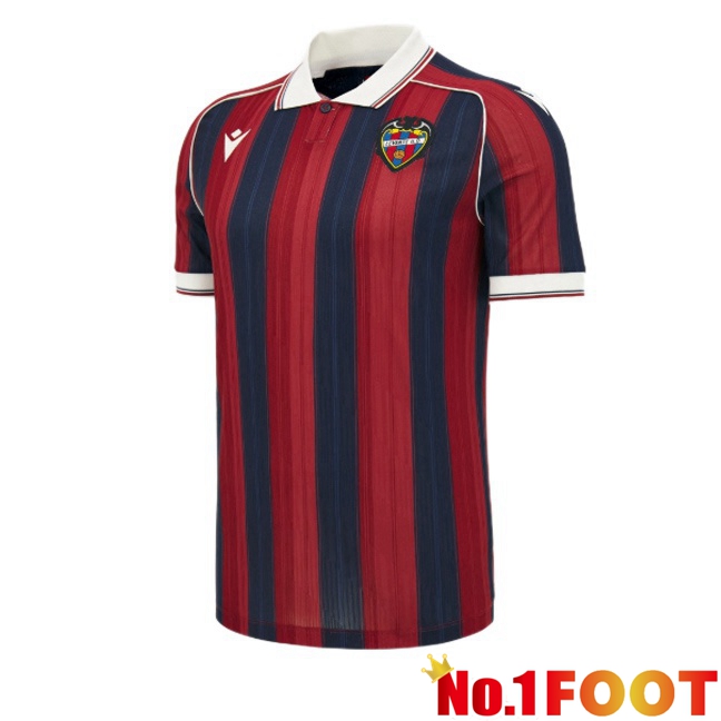 Levante UD Home Soccer Jersey Red Blue Royal 2026/2027