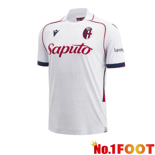 Bologna Away Soccer Jersey White 2026/2027