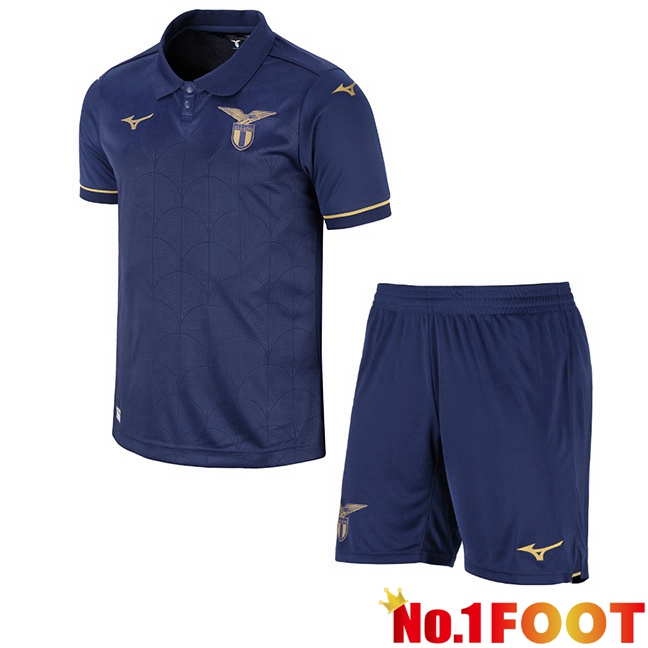 SS Lazio Kids Third Soccer Jersey Blue Royal 2026/2027