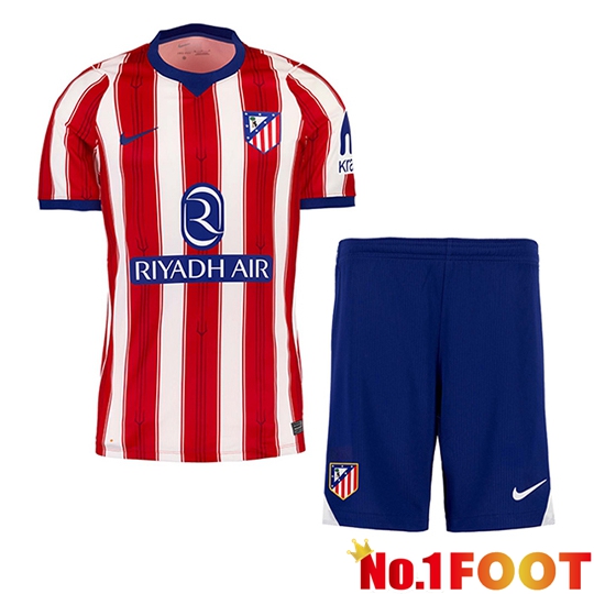 Atletico Madrid Kids Home Soccer Jersey 2026/2027