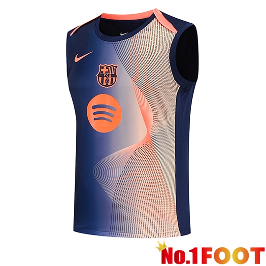 FC Barcelona Soccer Vests Blue/Orange 2026/2027