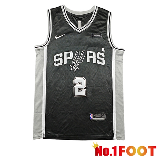 San Antonio Spurs Soccer Jersey (HARPER #2) 2026/27 Black/Grey/White