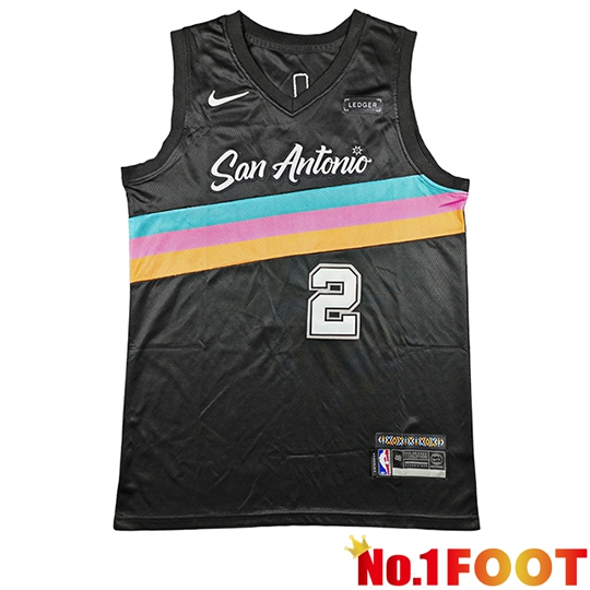 San Antonio Spurs Soccer Jersey (HARPER #2) 2026/27 Black