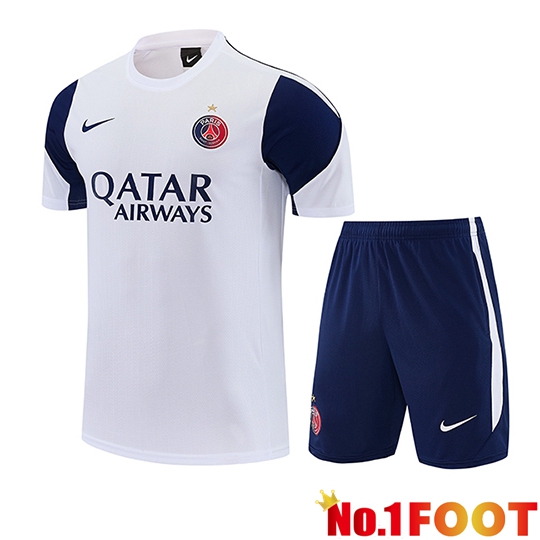 PSG kit Training T-Shirt White/Blue 2026/2027
