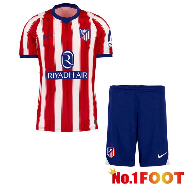 Atletico Madrid Kids Home Soccer Jersey Red 2026/2027