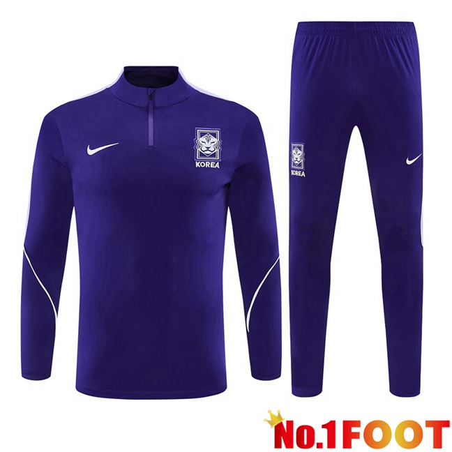 South Korea kit Training Tracksuit Purple 2026/2027