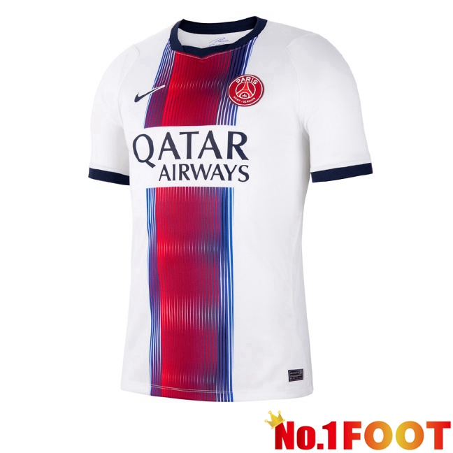 Paris PSG Away Soccer Jersey White 2026/2027