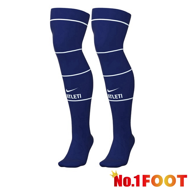 Atletico Madrid Home Soccer Socks Blue Royal 2026/2027