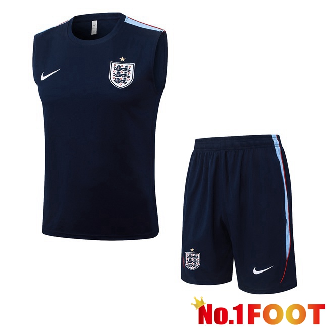England Gilet Soccer+ Shorts Blue Royal 2026/2027