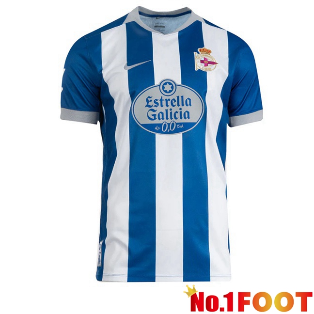 Deportivo de La Coruna Home Soccer Jersey Blue White 2026/2027