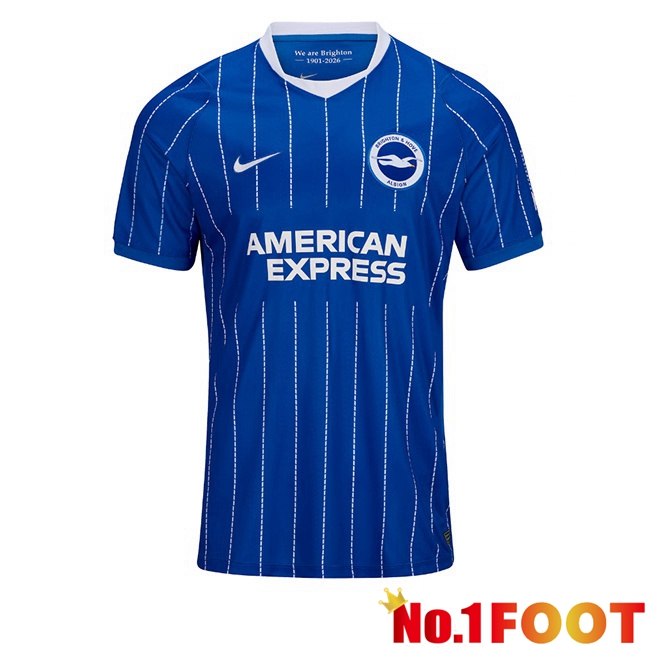 FC Brighton Home Soccer Jersey Blue 2026/2027