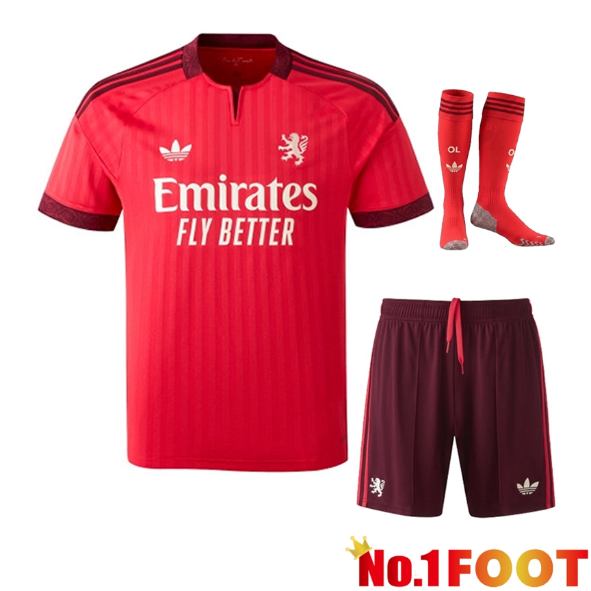 lyon Away kit Soccer Jersey (Shorts + Socks) 2026/2027