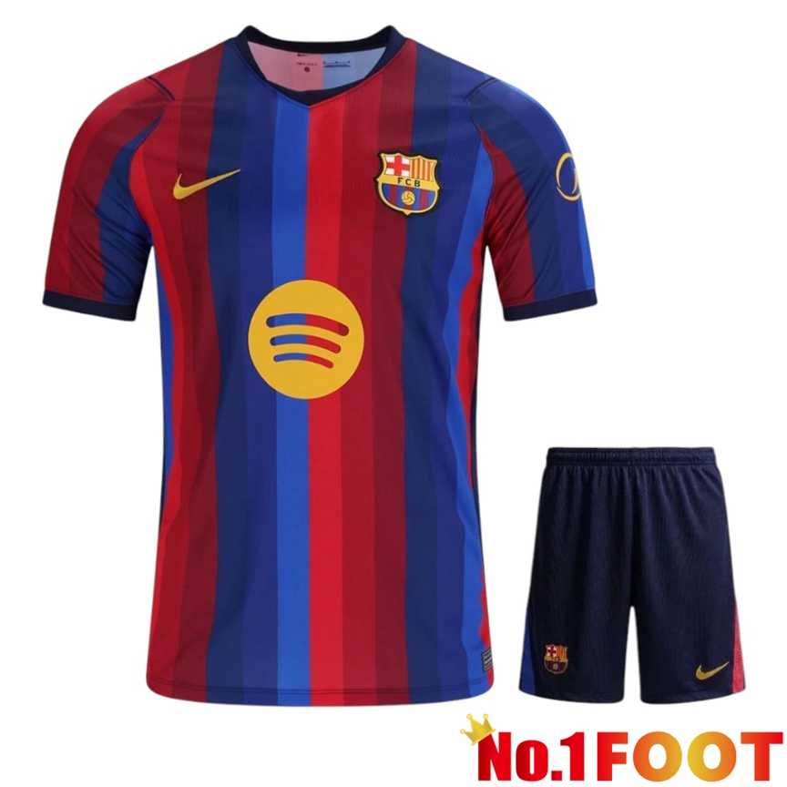 FC Barcelona Home kit Soccer Jersey + Shorts 2026/2027