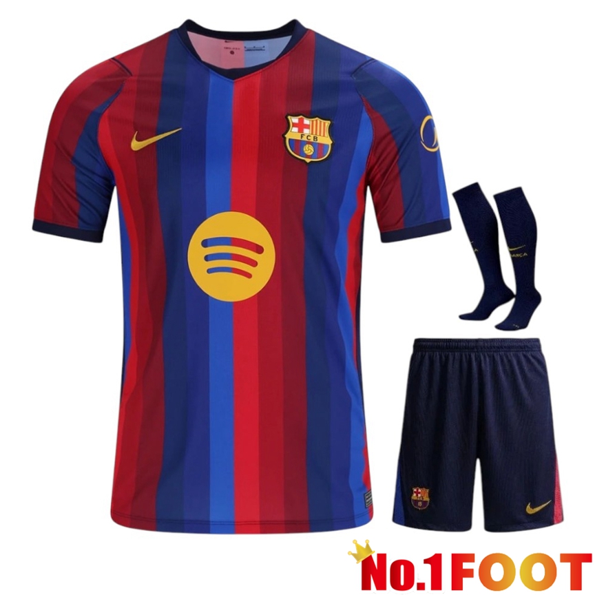FC Barcelona Home kit Soccer Jersey (Shorts + Socks) 2026/2027